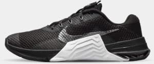 Nike Metcon 7 Men’s Black Mtlc Dark Grey-White-Smoke Grey side view left