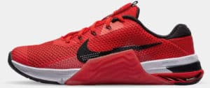 Nike Metcon 7 Men’s Chile Red Black-Magic Ember-White side view left