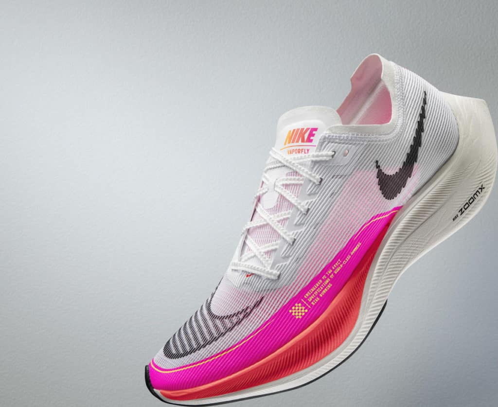 Nike ZoomX Vaporfly NEXT% 2 side view full