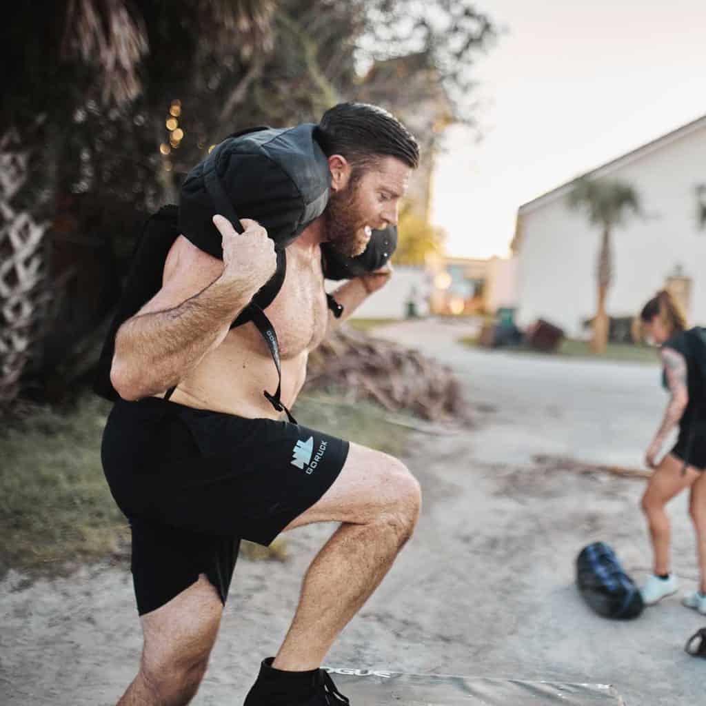 GORUCK American Training Shorts worn