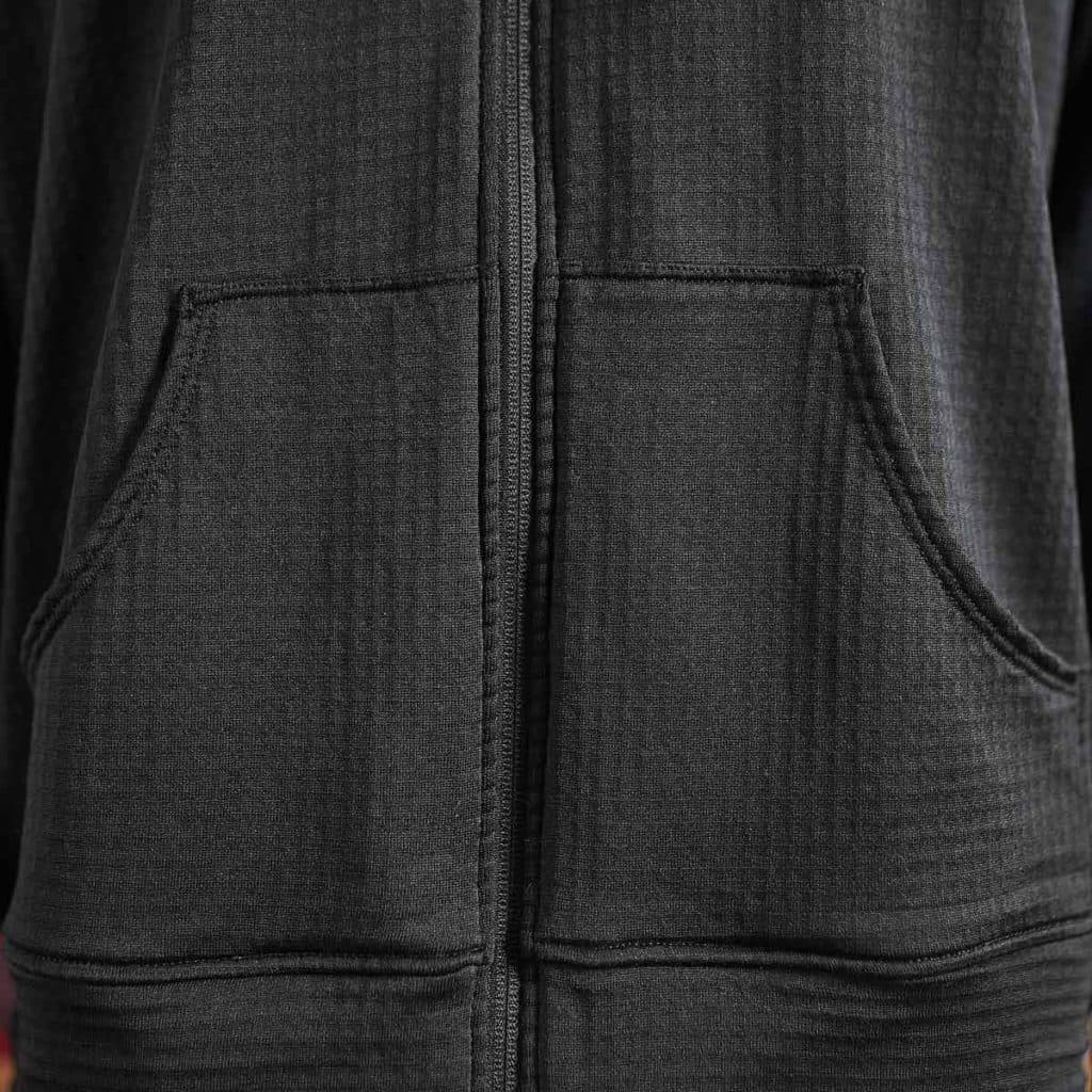 GORUCK Grid Fleece Full Zip pockets