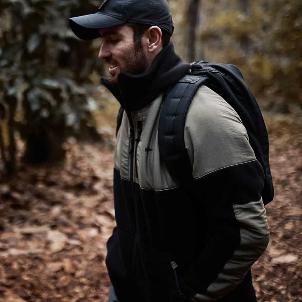 GORUCK Task Force Dagger Jacket black green worn