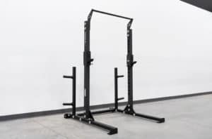 Short Squat Rack with Vertical Weight Storage Pair main