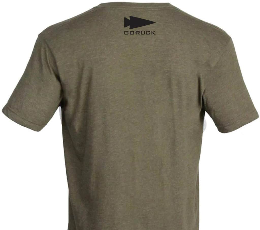 GORUCK T-shirt - Sandbag & Ruck Training back