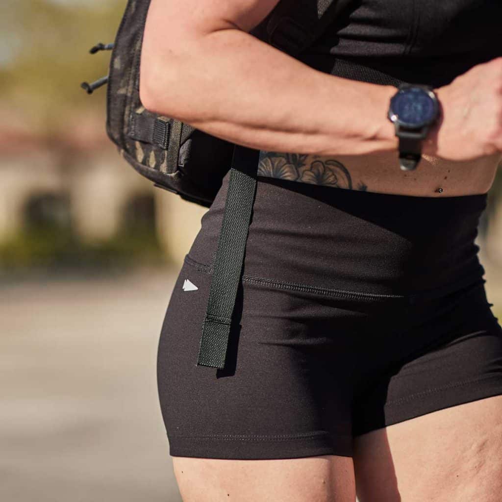 GORUCK Womens Indestructible Squat Shorts details