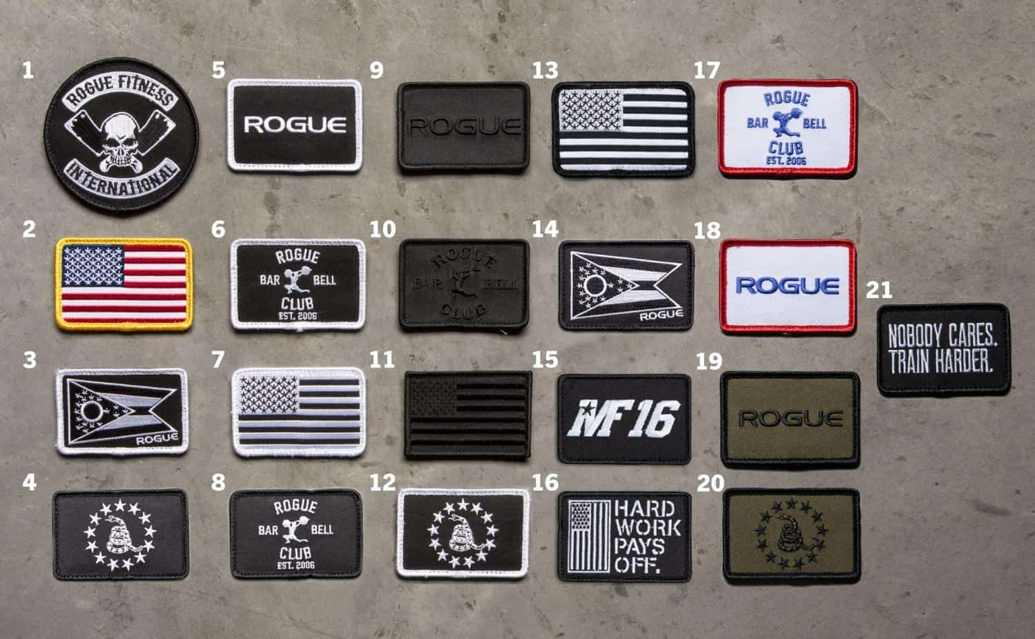 Rogue 5.11 TacTec Plate Carrier patches