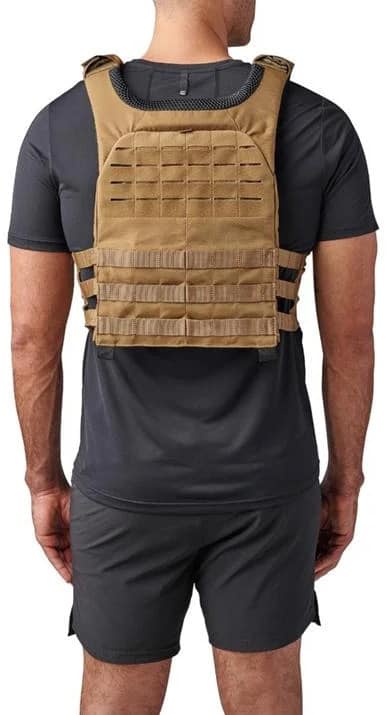 Rogue 5.11 TacTec Trainer Weight Vest kangaroo back