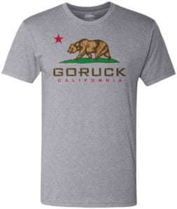 T-shirt - GORUCK California front