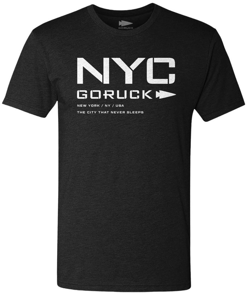 T-shirt - GORUCK NYC front