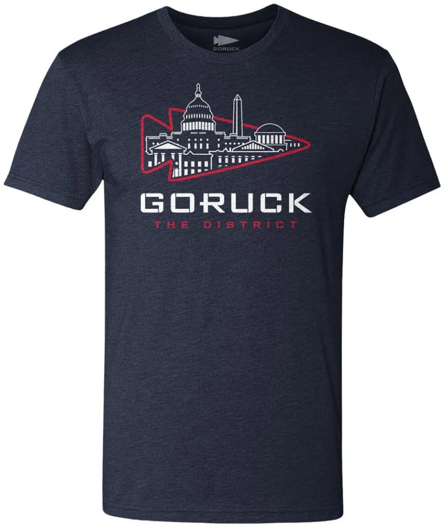 T-shirt - GORUCK Washington D.C. Spearhead front