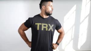 TRX Logo T-Shirt black front