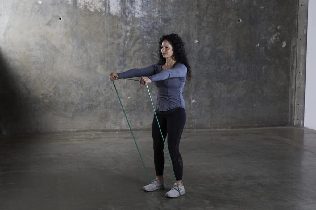 TRX Strength Bands with a user 4
