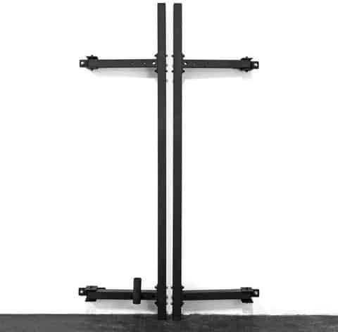 Fringe Sport Power Rack with Wall Ball Target off the wall