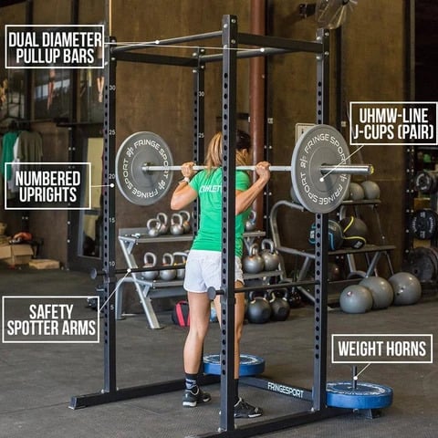 Retractable Power Rack by OneFitWonder  FringeSport Equipment – Fringe  Sport