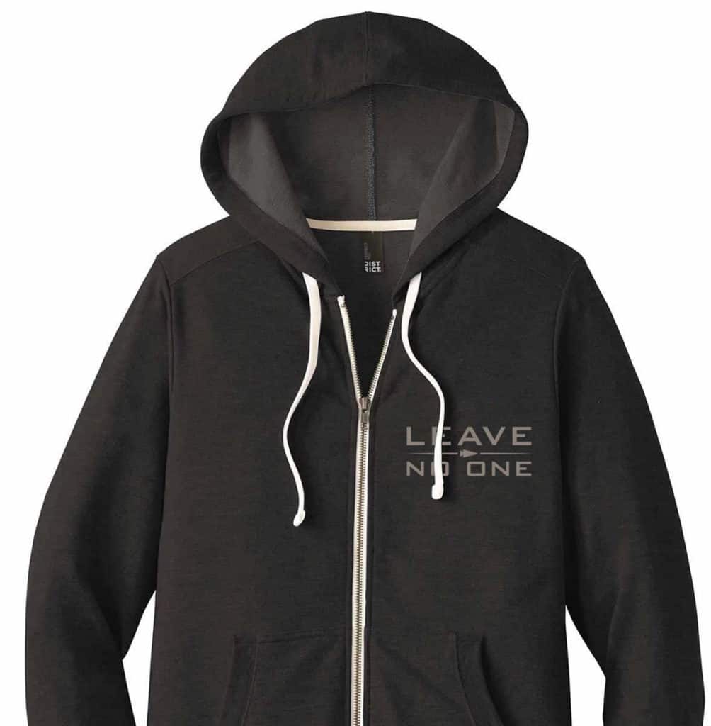 GORUCK Full Zip Hoodie - Leave No One main