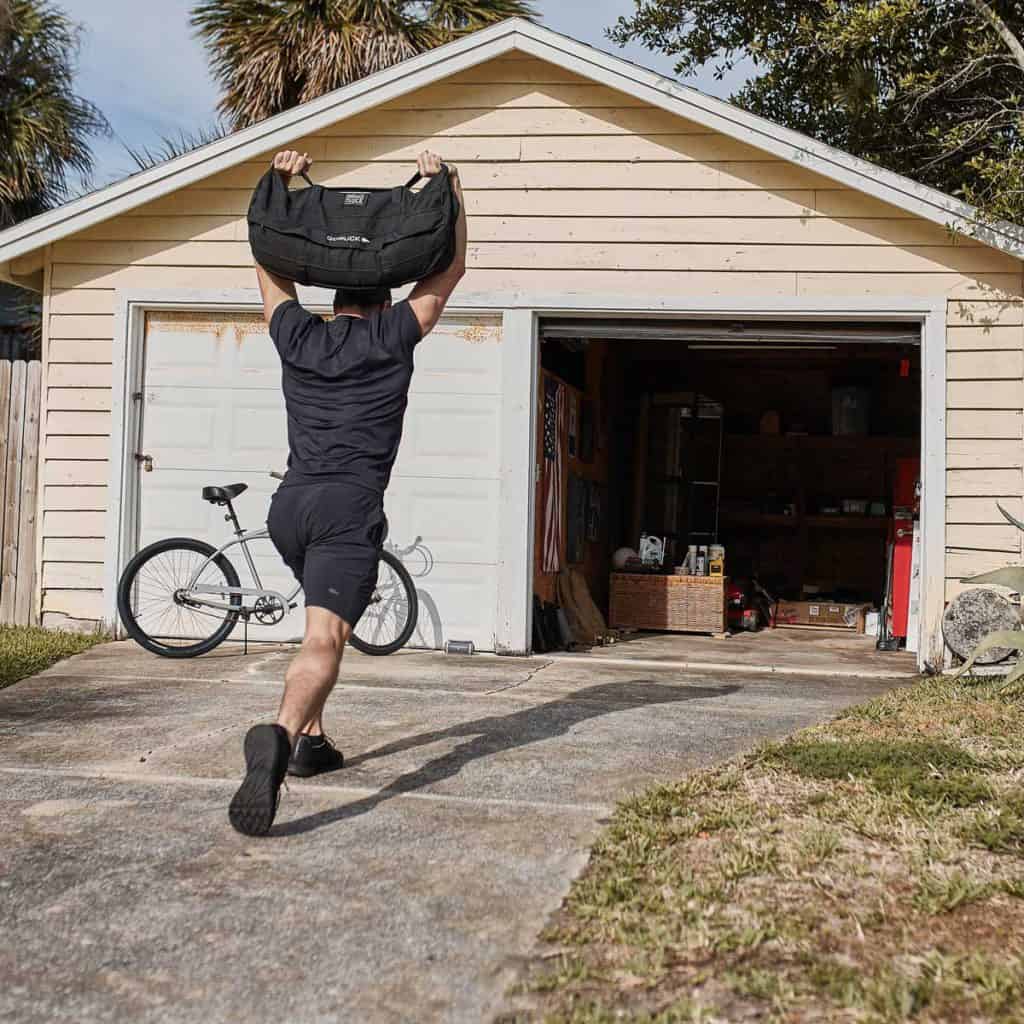 GORUCK Sandbags 1.0 - 80LB garage