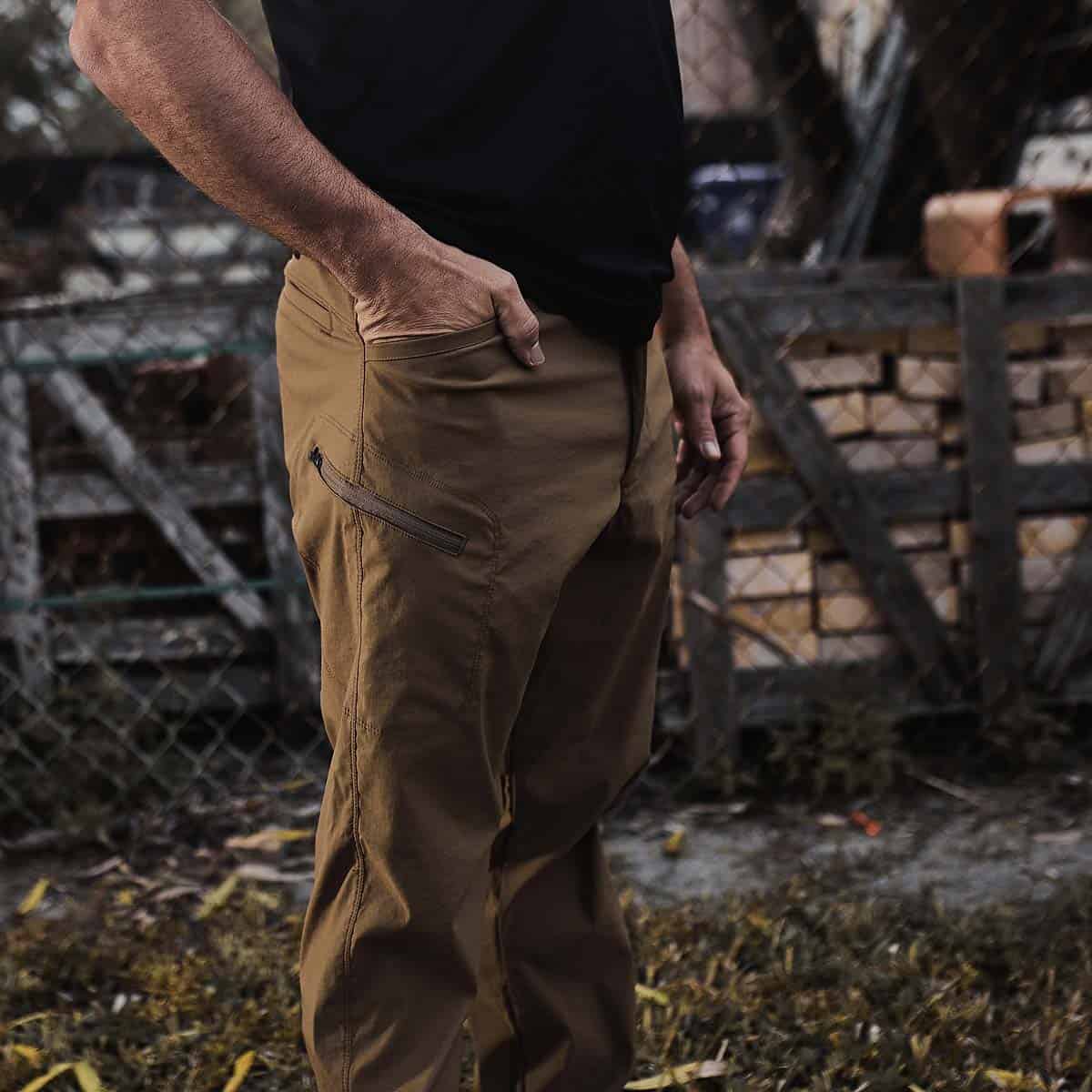 GORUCK Simple Cargo Pants Coyote pocket