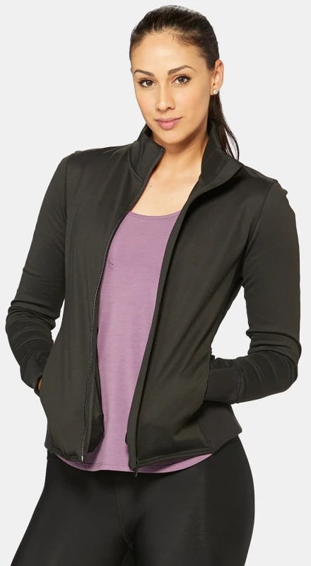 Hylete Apex Jacket Black zipper down