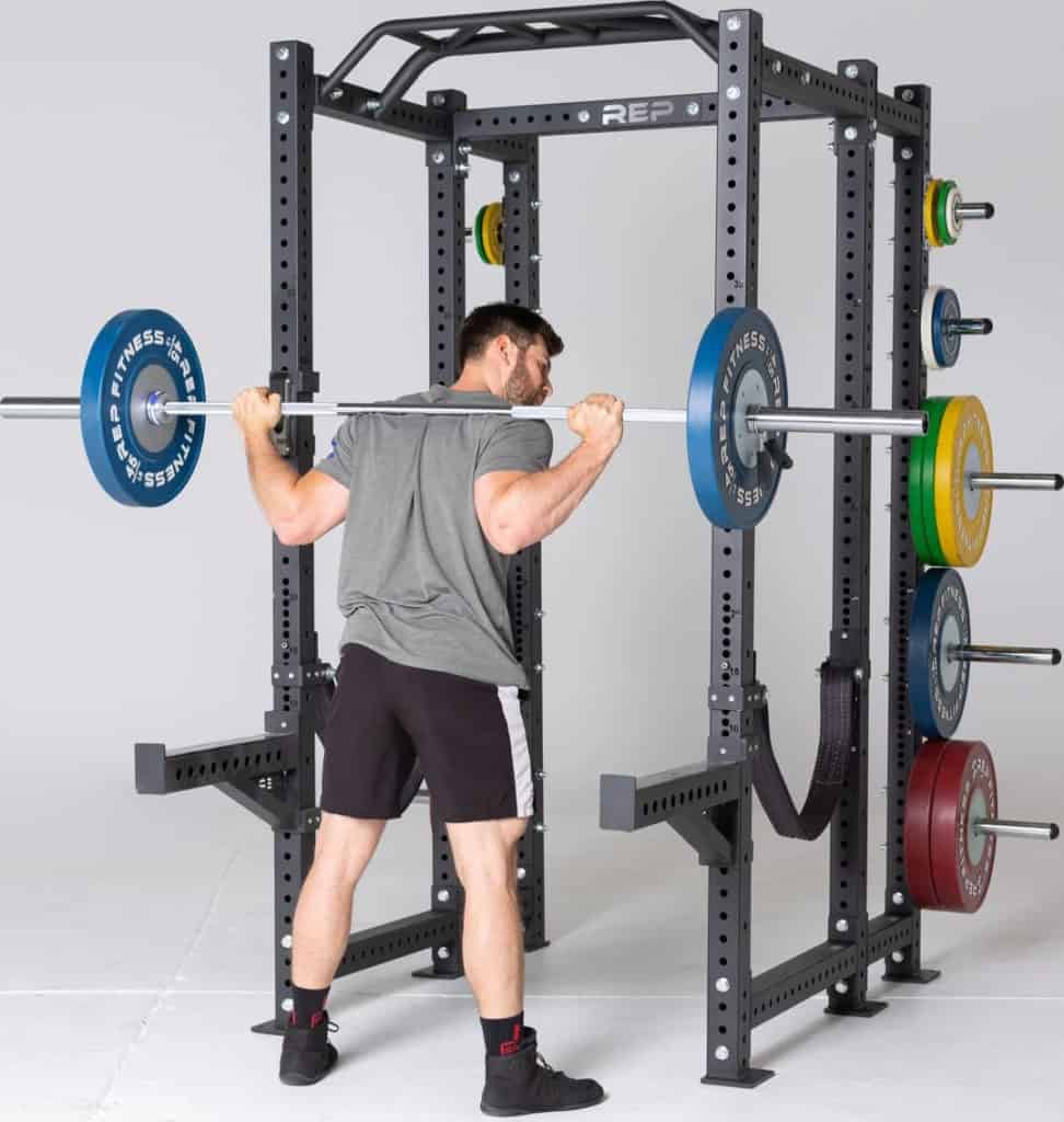 Rep Fitness PR-4000 Build Your Power Rack with a user 1