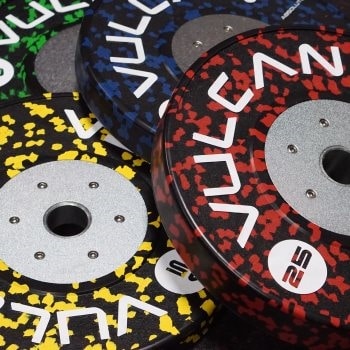 Vulcan Absolute Training Bumper Plates various colors