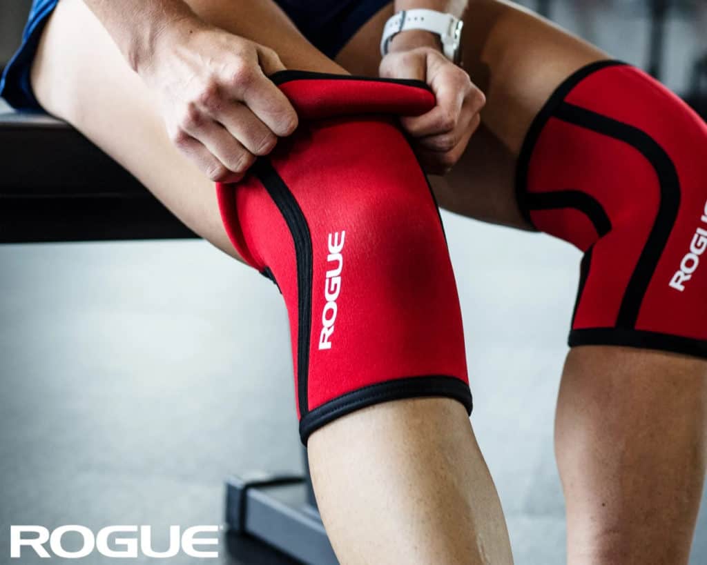 Rogue 3MM Knee Sleeve - Pair worn