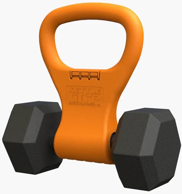 Rogue Kettle Gryp® with a dumbbell
