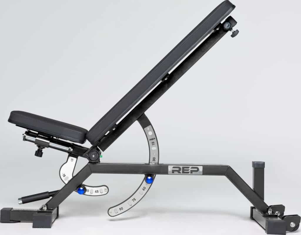 Rep Fitness AB-5000 Zero Gap Adjustable Bench left side