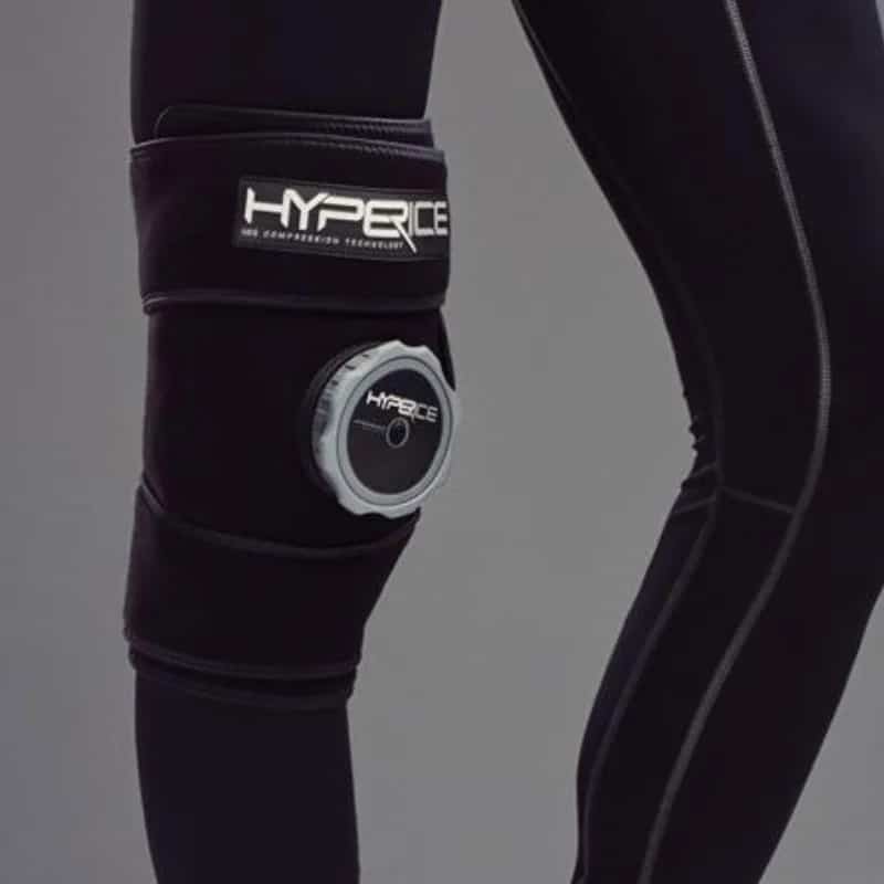 Rogue Hyperice Knee worn