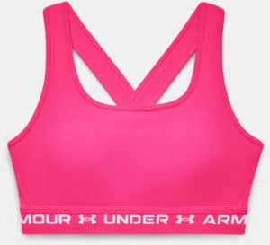 Under Armour Womens Armour® Mid Crossback Sports Bra full front
