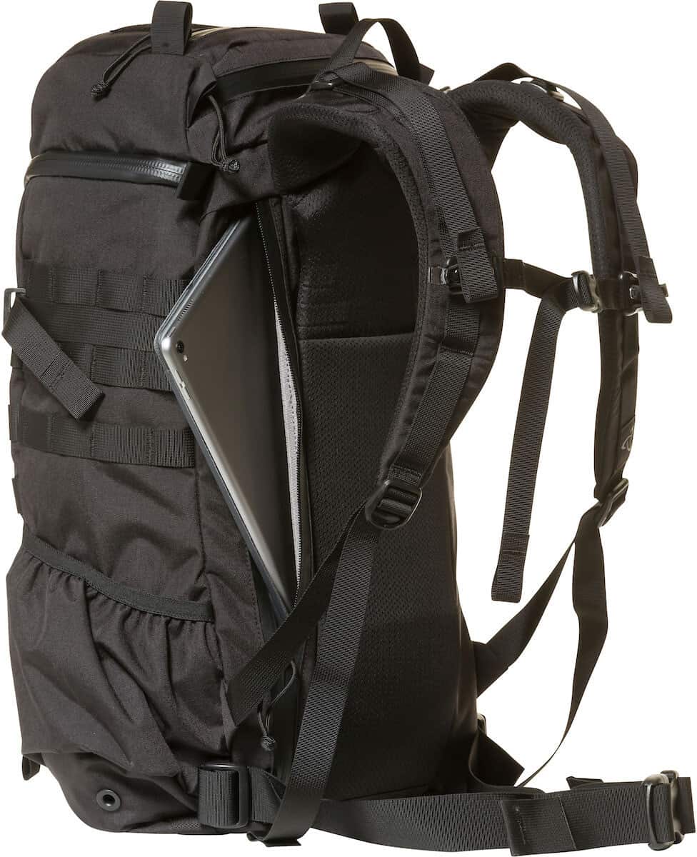 Mystery Ranch 2 Day Assault Pack side laptop