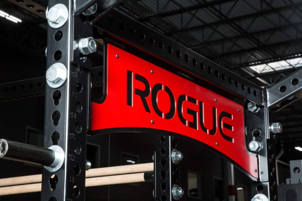 Rogue Monster Collegiate Half Racks brand