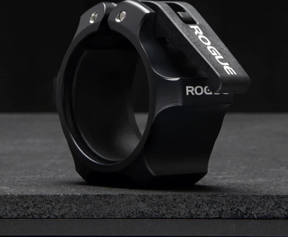 Rogue USA Aluminum Collars - Cerakote black front