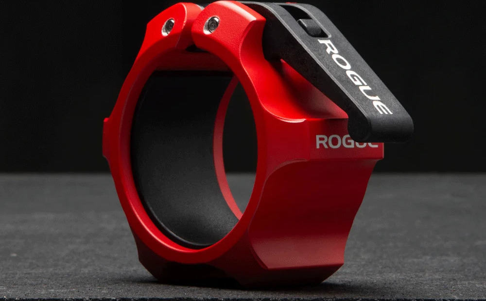Rogue USA Aluminum Collars - Cerakote red full front