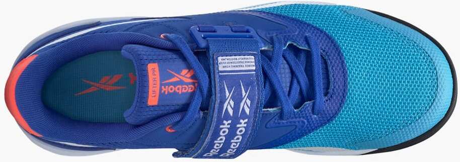 Reebok Lifter PR II blue top view