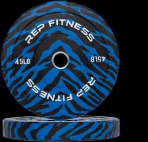 Rep Fitness Animal Print Bumper Plates 45lb