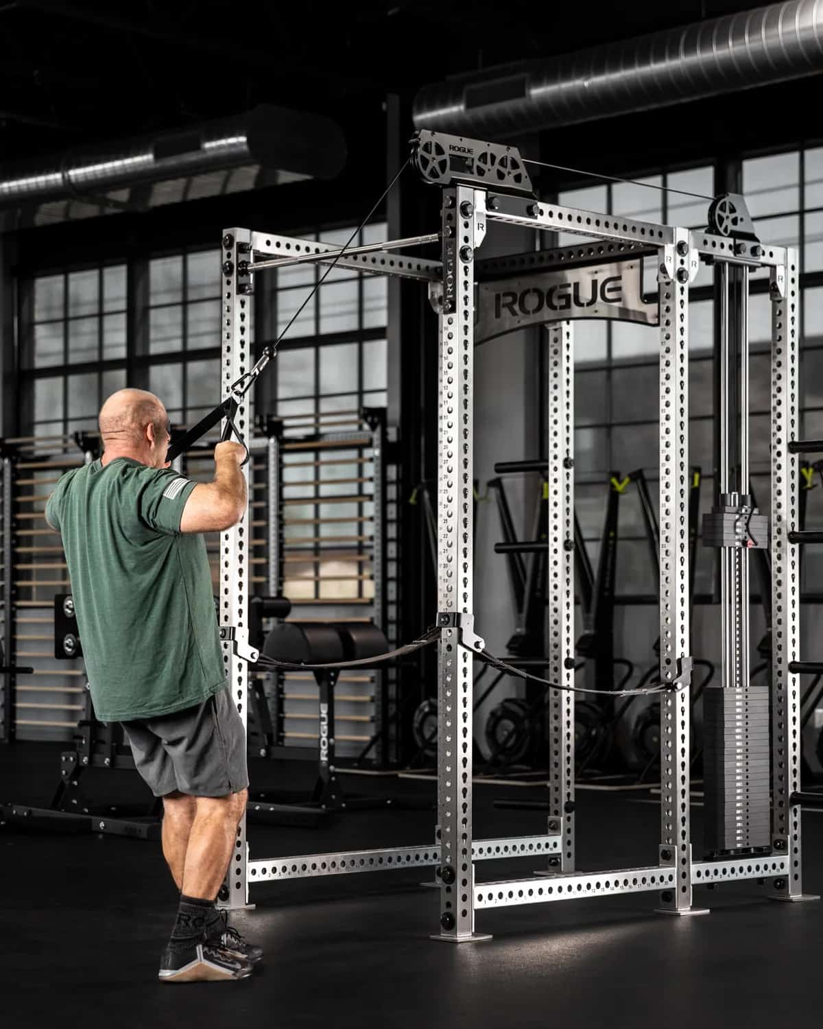 Weight Stack Slingers for Rogue Power Racks Cross Train Clothes