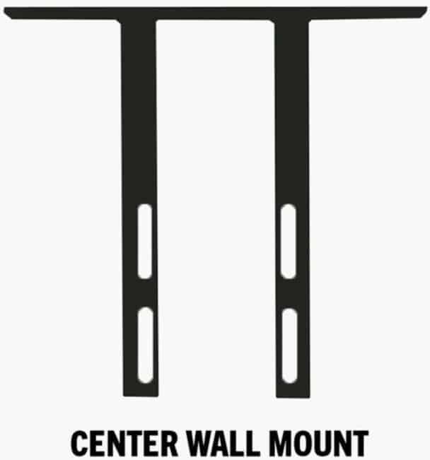 VersaClimber LX Model center wall mount