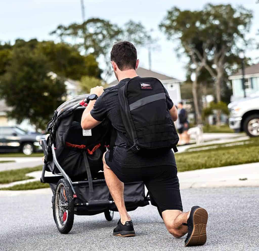 GORUCK Bullet Rucker 15l lunge