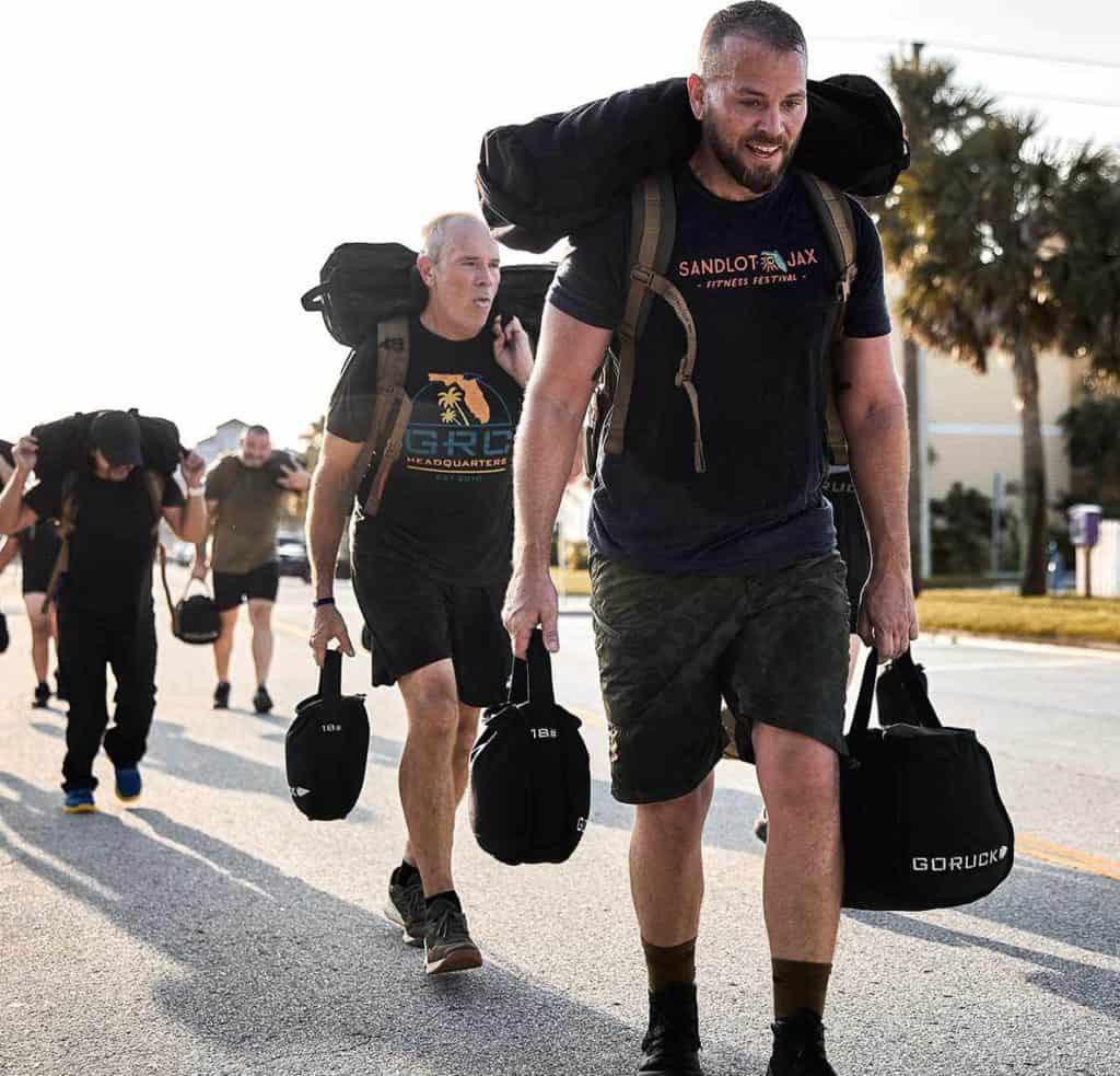 GORUCK Indestructible Challenge Shorts - 10.5 worn by athletes