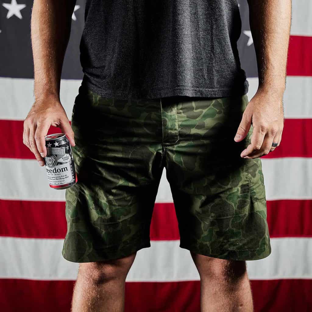 GORUCK Indestructible Challenge Shorts - 10.5 worn front