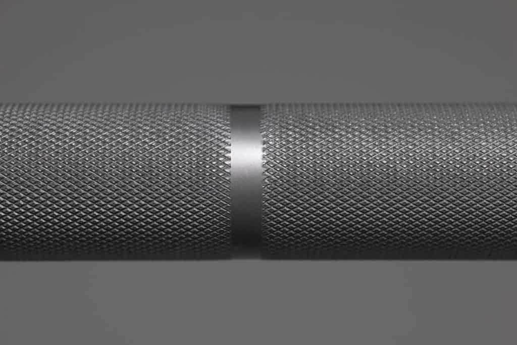 Rep Fitness Stainless Steel Power Bar knurl