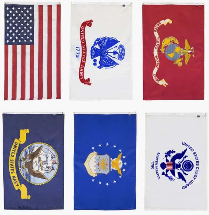 Rogue Military Gym Flags various