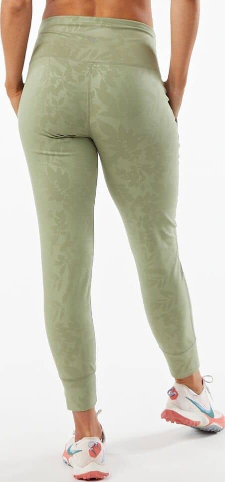 Womens KORSA Slim Knit Jogger worn back