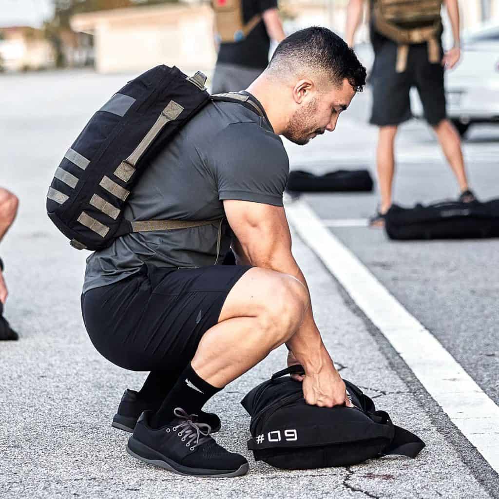 GORUCK Ballistic Trainers - Low Top worn by an athlete