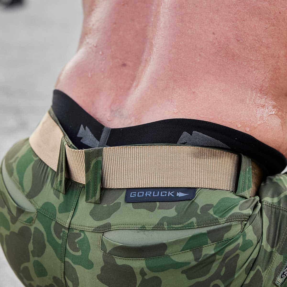 GORUCK Compression Shorts worn back