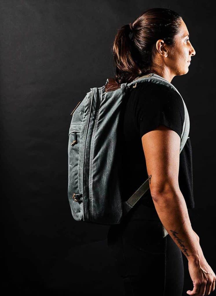 GORUCK GR1 Heritage - USA side view worn