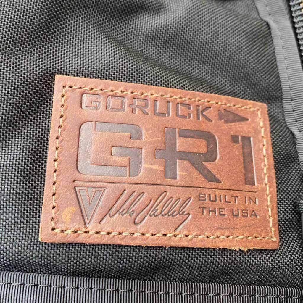 GORUCK GR1 Skate Ruck - USA details