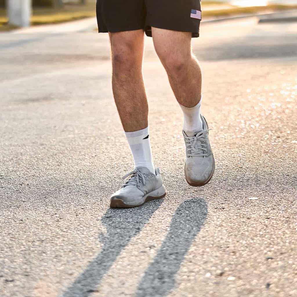 GORUCK Lasso Training Socks worn walking