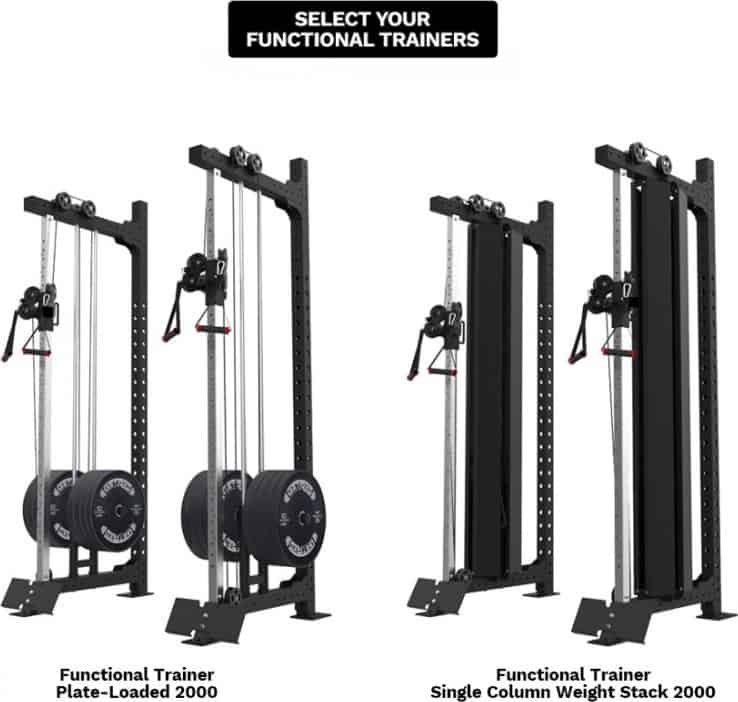 Get RXd Builer Half Rack with Functional Trainer select