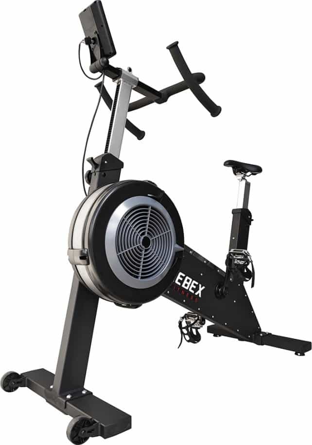Get RXd Xebex Fitness AirPlus Cycle Smart Connect quarter left
